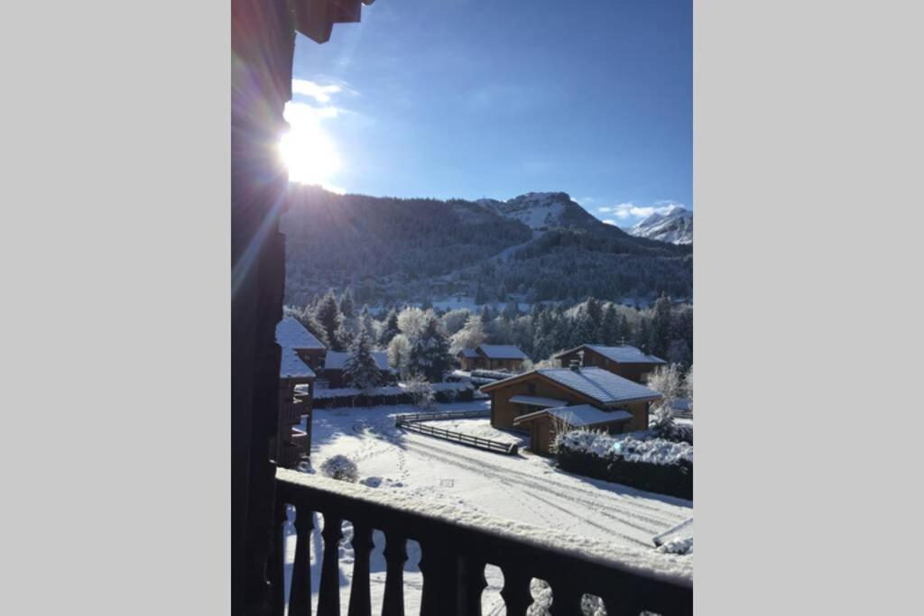 レ・キャローズ・ダラッシュEden Roc Grand Massifアパートメント エクステリア 写真